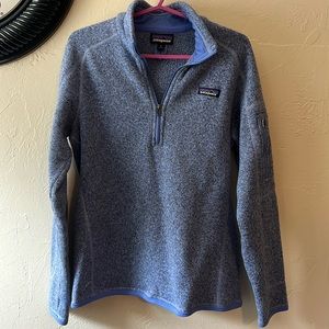 Patagonia better sweater quarter zip